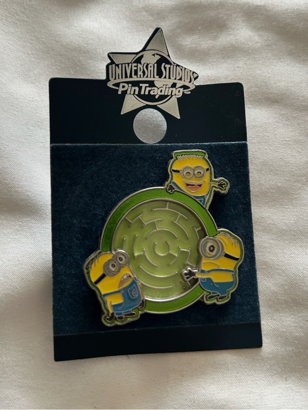 Universal Studios Minions Green Maze Pin